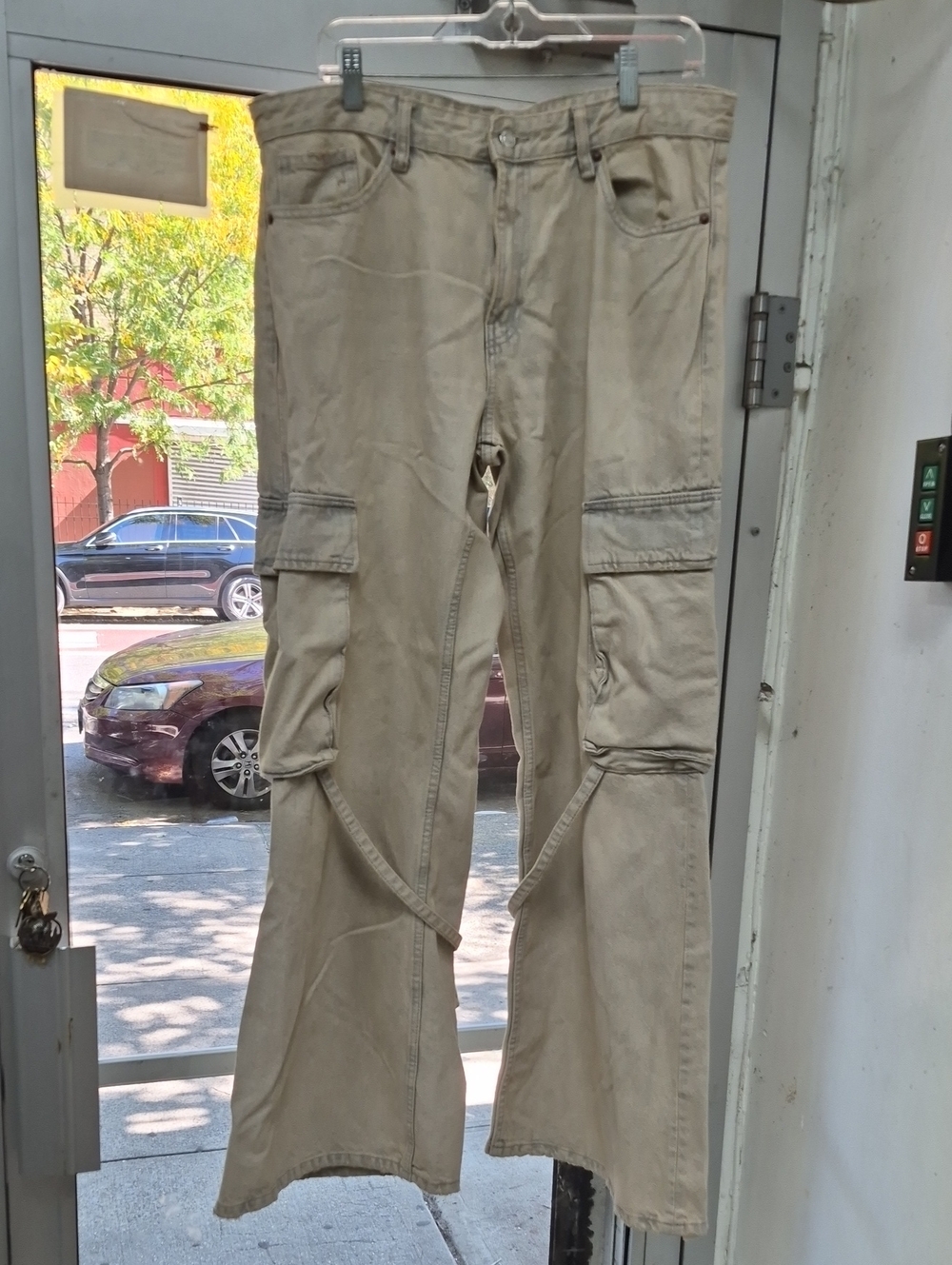 Zara Women Bootcut Cargo Jeans